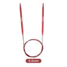Detachable Interchangeable Circular Knitting Needles, Red Anodized Aluminum Needles With Detachable Flexible Cable (39.37inch), Smooth Rust-Resistant Circular Knitting Needles, Suitable For Scarves, Hats, Sweaters And DIY Yarn Knitting Projects - Crochet - View 15