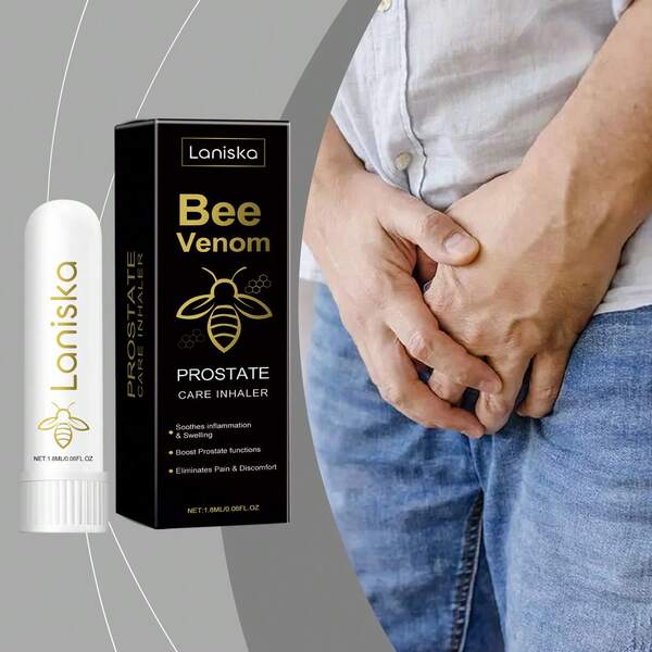 Laniska Bee Venom Men's Care Inhaler Relieves Body Discomfort And Boosts Male Vitality For Daily Comfort