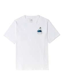 The North Face Unisex T-Shirt U TDC MYSTER SS TEE GRAPHIC - AP Soft & Comfortable Short Sleeve 8GYYFN4 - White - View 1