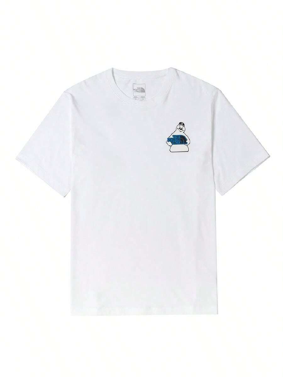 The North Face Unisex T-Shirt U TDC MYSTER SS TEE GRAPHIC - AP Soft & Comfortable Short Sleeve 8GYYFN4 - White - View 1