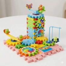 81-Piece Electric Gear Block Educational Toy - Multicolor - View 8
