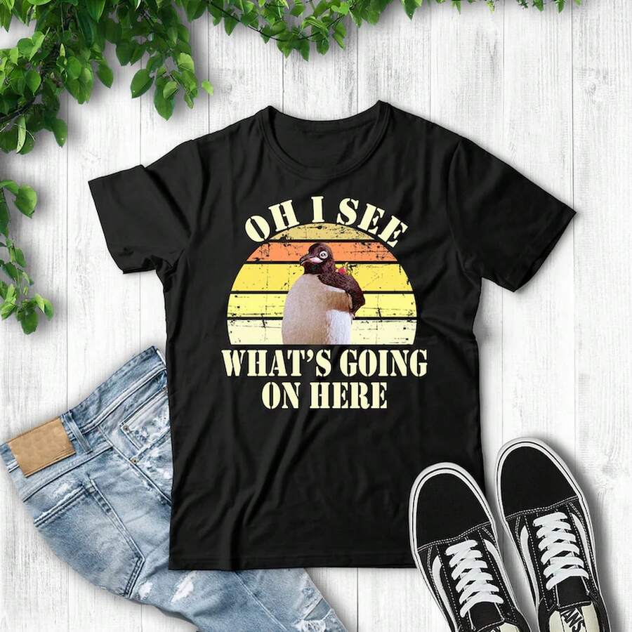 Oh I See What's Going On Here Billy Quote Unisex T-Shirt - 黑色 - 查看 1