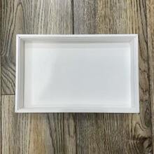 1pc 35*24cm Jewelry Tray For Rings, Bracelets, Earrings, Necklaces & Pendants Storage & Display - White - View 18