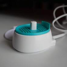 1pc Electric Toothbrush Stand – Upgraded Charging Base With A Drip Tray To Effectively Catch Water Droplets And Keep Your Countertop Dry And Clean. Universal Toothbrush Accessory/Holder. - Multicolor - View 7