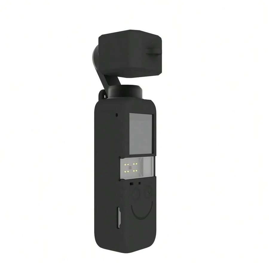 PULUZ 2 In 1 Silicone Cover Case Set For OSMO Pocket 2 (Black) - View 1