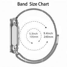 原装不锈钢米兰尼斯表带，兼容 38mm、40mm、41mm、42mm、44mm、45mm、46mm、49mm，磁吸式表扣，适用于 Series、Ultra 2、SE、Ultra、10、9、8、7、6、5、4、3、2、1 等型号。 - 彩色 - 查看 7