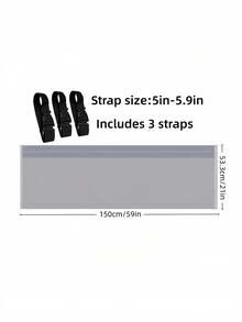 Portable Air Conditioner Hose Protector Sleeve, Vent Cover For 5" And 5.9" Hoses, AC Exhaust Pipe Insulation Cover, Dust-Proof And Heat-Insulating, Easy To Carry And Install - Air Conditioner Hose Insulation Sleeve - View 11
