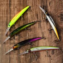 Umpan tiruan ikan kecil mengambang berbibir panjang 15cm/12.5g untuk ikan bass, ikan mandarin, ikan gabus, dan ikan mulut. - MultiWarna - View 4