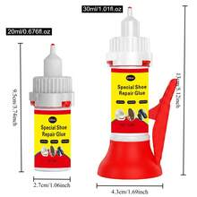 Quick-Dry Shoe Repair Glue | Universal Leather & Fabric Adhesive, Water-Resistant & Non-Hardening | Fixes Sole Separation, Transparent, Multi-Purpose Bonding - CJ-364 - View 5