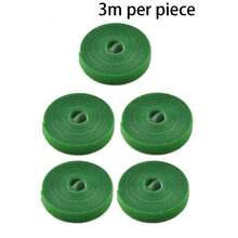 1roll Tie Tanaman Polos - Hijau - View 14