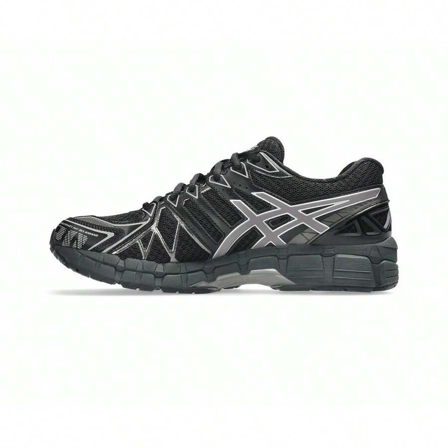 ASICS GEL-KAYANO 20 Herren- und Damen-Sportschuhe aus atmungsaktivem Mesh, bequem und vielseitig für den Alltag. - Schwarz/Grau (Fällt eine bis halbe Nummer kleiner aus) - Übersicht 1