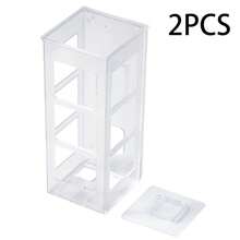 Curling Iron Storage Box, Hair Dryer Holder, Straightener Organizer Rack, Divided Storage, Strong Load-Bearing, No-Drill Design, Moisture-Proof, Wall-Mounted, Plastic Material, Multi-Function Storage Rack - Multicolor - View 15