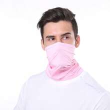 Summer Versatile Multi-Functional Magic Quick-Dry Ice Silk Sun Protection Neck Gaiter Sports Breathable Outdoor Cycling Face Mask - Multicolor - View 3
