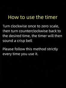 Mechanical Kitchen Timer With Ticking Sound And Visual Alert, 60-Minute Timer, Suitable For Cooking, Baking, Boiling, Stewing, ABS Material, Suitable For Stove And Microwave Use - Multicolor - View 8
