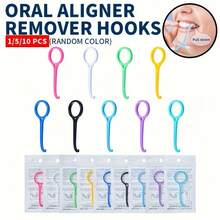 Oral Removal Tool, Dental Braces Remover, Invisible Retainer Removal Tool, Portable Oral Care Tool, Fake Braces, Teeth - Multicolor - View 1