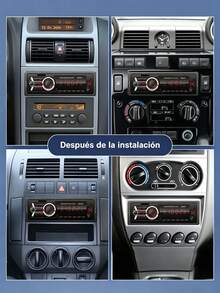 Bluetooth Car Player, Car MP3 Player, LED Display, 4-Channel RCA Audio Output, MP3 Compatible - Black - View 7