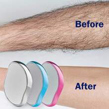 1pc Crystal Hair Remover, Unisex - Reusable And Waterproof Hair Removal Tool, Suitable For Smooth Back, Arms, Legs, Hair Removal Device - Multicolor - View 3