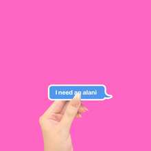 I Need An Alani Sticker That Can Be Used To Stick On Cars, Laptops, Windows, Doors, Refrigerators, Water Bottles, Luggage, Etc. Durable Vinyl Stickers - Light Film - View 9