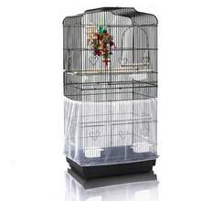 1pc Random Color Elastic Tight-Fitting Encrypted Mesh Bird Cage Cover, Anti-Splash Dust Cover, All-Season Use, Suitable For Birds, Bird Accessories - A - View 8
