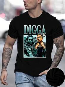 Men T-Shirts - Black - View 1