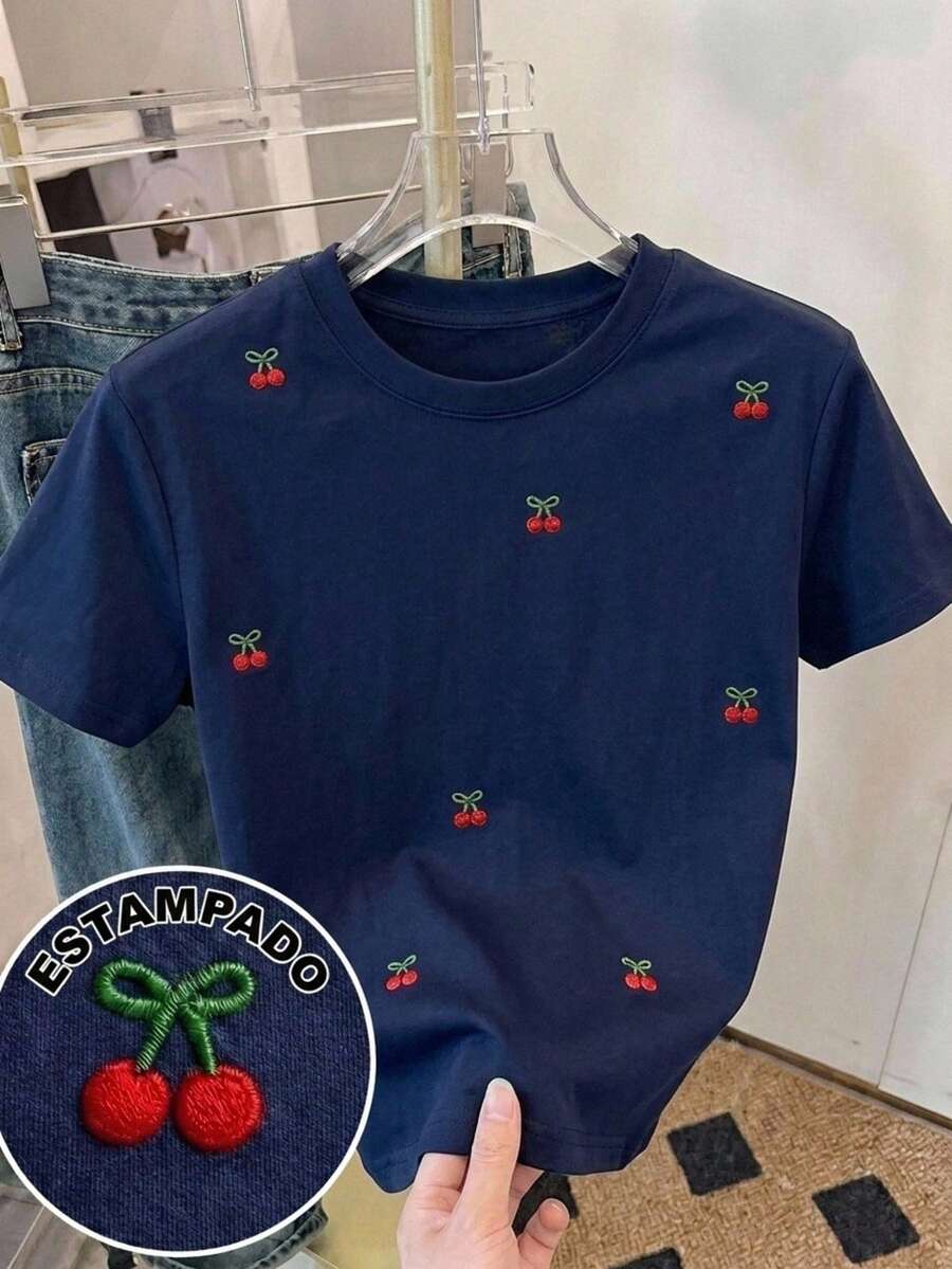 Women T-Shirts - Blue - View 1