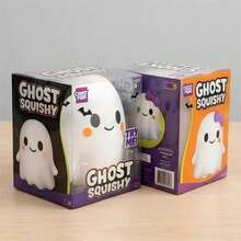 1pc Crazy Fun Ghost Squishy Toy White Purple Bowknot Set (Random Style) Halloween - Multicolor - View 8