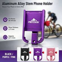 MOTSUV Folding Bike Shock-Absorbing Quick-Release Phone Mount For Cycling Navigation - Multicolor - View 1