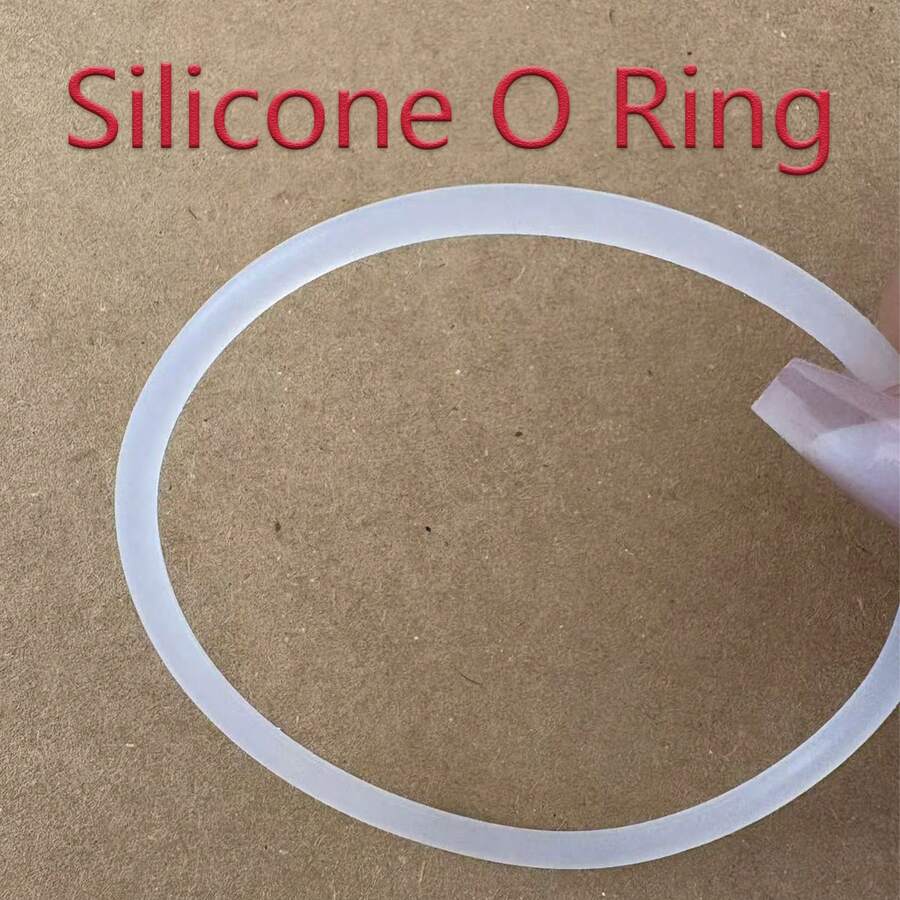 3PCS Silicone O-Ring Anti-Slip Anti-Leak Sealing Ring Thickened Pipe Sealing Accessories - 75 X 68 X 3.5 mm - View 1