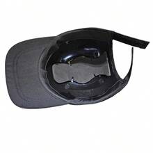 Bone com Capacete EPI Kit 10 Uni Obra Segurança do Trabalho Casquete Protecao Reparo Servico Oficina Resistente - A - Visão 4