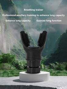 1. PC Breathing Trainer, Perangkat Profesional untuk Membantu Pelatihan Peningkatan Kapasitas Paru-paru, Melatih Fungsi Paru-paru. Pelatih Pernapasan Portabel Tipe Corong untuk Peningkatan Fungsi Penyakit Paru Obstruktif Kronis. - MultiWarna - View 1