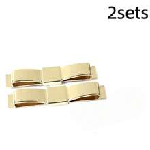 1Set/2/4Sets Handmade Metal Bow Labels With Washers Wallet Bag Sewing Labels, For DIY Craft Bags, Hats, Clothing, Handmade Products, Crochet Supplies - Gold - View 14