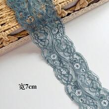 黑色 7cm 寬尼龍（聚醯胺）衣飾配件 - 黑色-寬7cm - 查看 10
