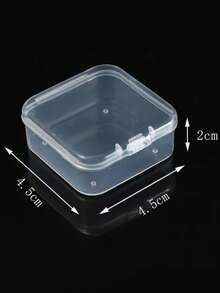 1 Set/10pcs Phone Charging Port Dust Plugs, With 1 Storage Box, Anti-Loss, With Hanging Hole, Compatible With Apple/Android Phone Charging Ports, Type-C Interface Dust Plugs - Transparent - View 11