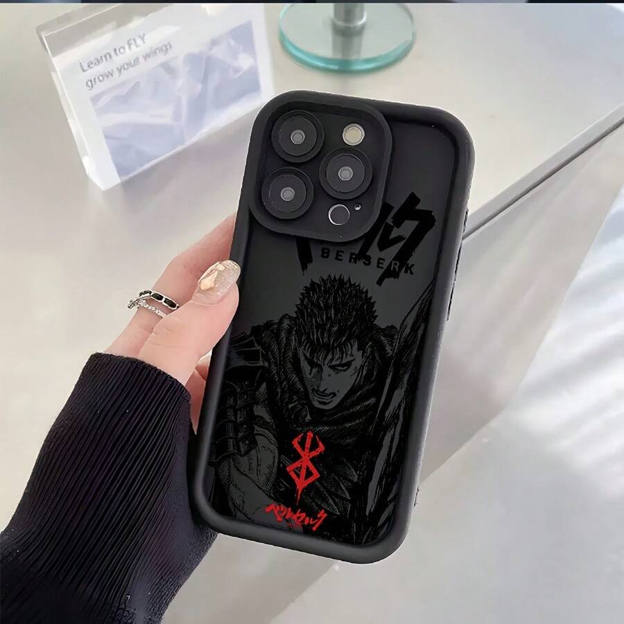 [24h Versand aus DE/FR/ES] Apple 17 16 15 promax  21 22 23 24 25 26 Ultra Galaxy Handyhülle: Dark Fantasy Manga Popular  Comics, kompatibel mit iPhone 17 16e 16 15 14 13 12 11 Pro Max Air XR XS X 7 8 Plus, stoßfeste weiche TPU-Rückseite - 1 Stück Bildfarbe - Übersicht 1