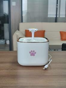 3L Cat Water Fountain, Automatic Pet Water Dispenser With Circulation Filtration System, Ultra-Quiet Water Pump, Large Capacity Cat And Small Dog Water Dispenser - 3L - View 13