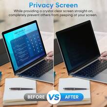 MacBook NEO 全黏貼式防窺防眩光筆電螢幕保護貼 節日禮物 - 查看 4