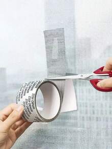 1/3/5Pcs Single Roll Window Mosquito Patch, Self-Adhesive Mesh Patch Set, Fiberglass Door And Window Cover, Repair Holes And Tears, Mosquito-Proof, Home And Office Use, Length 2.5m/98.4in - Multicolor - View 6