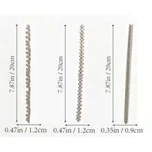 2pcs/3pcs Decorative Border Metal Cutting Dies, Embossing Stencils For DIY Crafting Scrapbooking Supplies, Template Mould, Photo Album Decorative Paper Die Cuts For Card Making, DIY Craft Decoration - Die Cut - View 8
