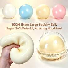 1個 6/10cm 超柔軟超好捏 2026新款大福捏捏玩具 完美禮物 生日禮物 節日禮物 聖誕禮物（卡頭式、貼紙款、顏色隨機） - 彩色 - 查看 9