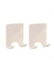 2pcs Bathroom Wall Razor Holder, Self-Adhesive Razor Hook Unisex, Bathroom Accessories, Bathroom Storage & Organization - Multicolor - View 7