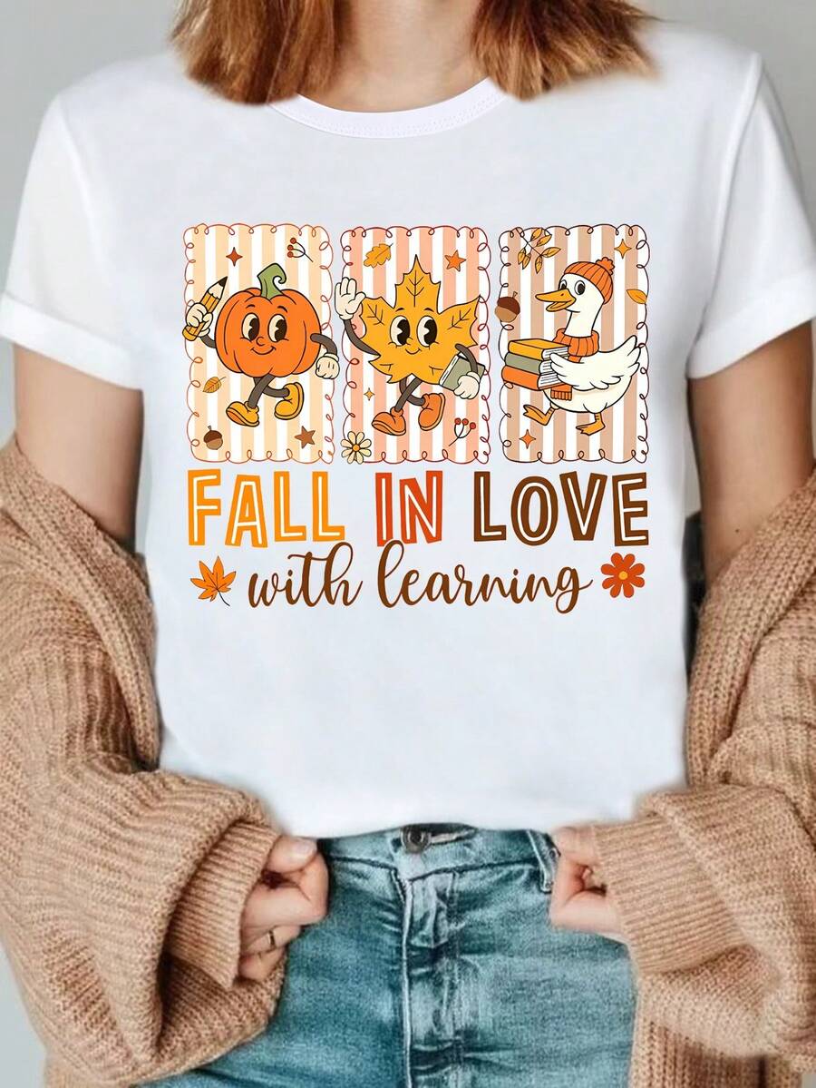 Women T-Shirts - 白色 - 查看 1