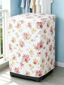 Thickened Printed Sun Protection Washing Machine Cover, Household Washing Machine Drum Cover Towel, Suitable For Washing Machine Dust Protection, Protective Cloth, Dryer Cover, Reusable Laundry Ball, Best Choice For Gifts To Friends And Family, Mother's Day Gift, Valentine's Day Gift - Multicolor - View 9