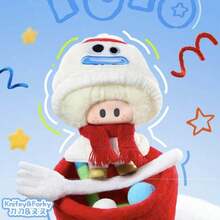 Miniso YOYO * Doll Story 5 可愛夥伴盲盒娃娃，混合乙烯基與毛絨材質，生動角色設計，桌面裝飾與收藏禮品（1件隨機發貨） - 彩色 - 查看 9