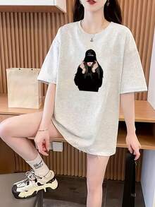Women T-Shirts - Apricot - View 7