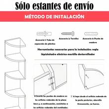 Corner Shelves - White - View 6