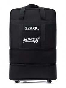 Rolling Travel Bags - Black - View 13