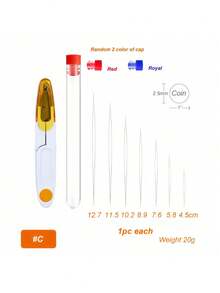 24pcs Beading Needles, 6 Sizes, Large Eye Beading Needles, Foldable Beading Needle Set, Suitable For Jewelry Making - Beading Tools - View 8