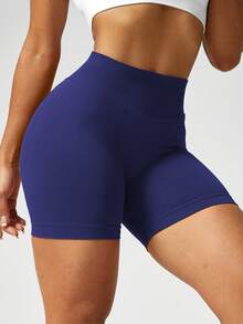 NcmRyu 3pcs Women High Waist Elastic Lifting Shaping Yoga Fitness Gym Running Sports Shorts Summer - Multicolor - View 8