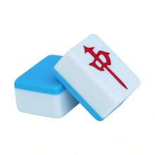 42mm Chinese Mahjong Game Set Professional 144 Tiles English Characters Game - UK-l315701 - View 9