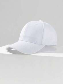 1pc Solid Color Fashion Versatile Sports Casual Men's Baseball Cap - Multicolor - View 16